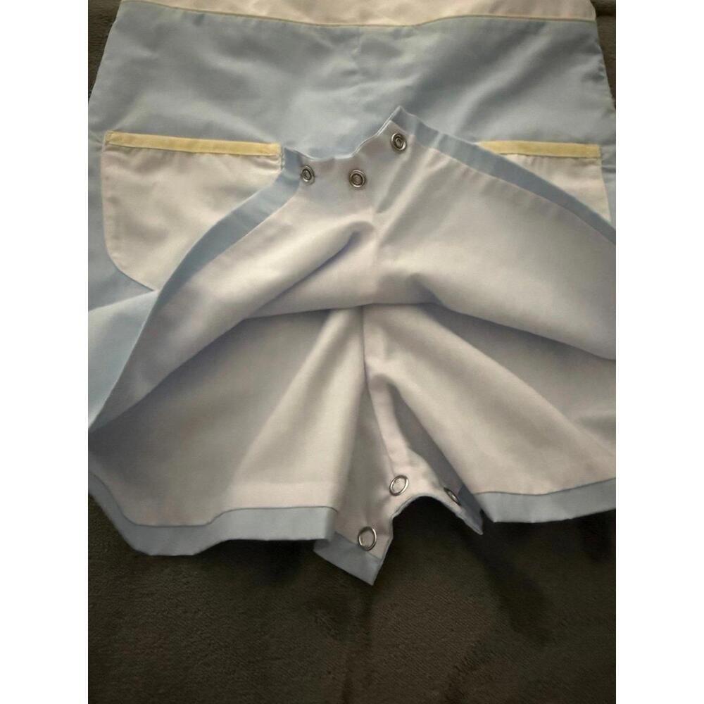 TBBC Beaufort Bonnet Co Baby Romper 12-18M Blue White Colorblock - Picture 5 of 5